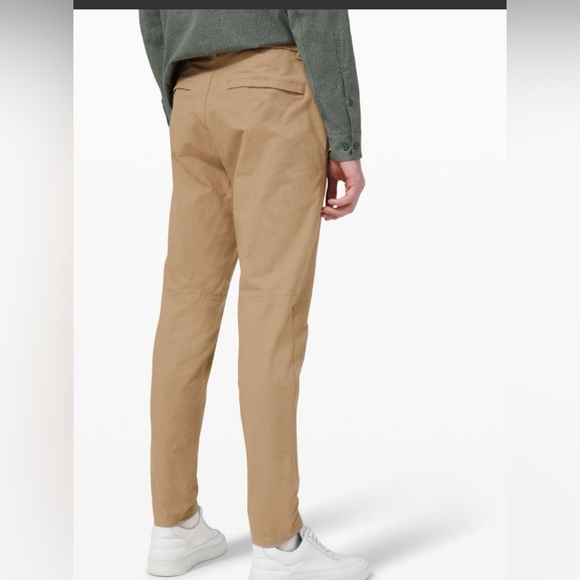 Lululemon Commission Pants Slim Fit – Size 36 / Khaki Tan - Picture 3 of 11
